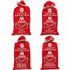 Menol Spices Set Regalo Paprika Ungherese 4 x 100g, 4 Gusti | Quattro sacchetti di tessuto cuciti a mano di paprika di Szeged: dolce, piccante, affumicata dolce e affumicata piccante