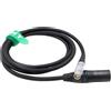 Dripio Cavo di alimentazione per batterie, con connettore XLR a 4 pin e connettore a 6 pin, lunghezza 3 metri, compatibile con RED e DJI