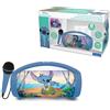 Dripio Altoparlante Bluetooth Stitch con microfono, ideale per il karaoke, colore blu