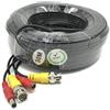 Dripio Cavo video BNC da 30 metri per telecamere di videosorveglianza, sezione 0,75 mm², colore nero