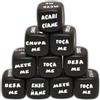 DIABLO PICANTE Dadi Erotici per Coppie Diablo Picante — Set 2 Dadi Neri