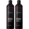 DIVINA BLK Shampoo Idratante per capelli mossi, ricci, super-ricci, afro Natural&Amazing di DIVINA BLK con estratti di melograno (400ml) (Confezione da 2)