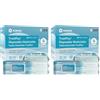 SUNKISS Trustplus Salviette Umidificate per Anziani, Salviettine 20 x 30 cm per Incontinenza per la Pulizia del Corpo con Aloe, profumato,200 Unità (4 Confezioni da 50) (Confezione da 2)