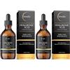Krealis Siero Viso Acido Ialuronico 100 ml Puro, Vitamina C e Bava di Lumaca (Confezione da 2)