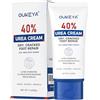 OUKEYA Crema all'Urea al 40%, Crema per Piedi all'Urea per Pelle Secca e Screpolata, Lozione all'Urea al 40% per Piedi Massima Forza (85 g (Confezione da 2))