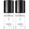 NÉONAIL Nail Prep - Sgrassatore Unghie Gel - Preparatore Disidratatore per Unghie Semipermanente - 7,2 ml (Confezione da 2)