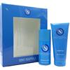 Ssc Napoli Set Regalo Uomo Deodorante Spray 150ml Showergel 200ml