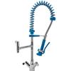 Doccia Klarco Shrink 600 mm blu con leve, 360A.R050CG