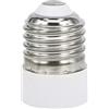 Blendend Adattatore per lampadina E27 a E14, colore bianco, converte le prese, ideale per lampade e luci varie.