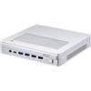MSI Pro DP10 A14MG-007EU PC/stazione di lavoro Intel® Pentium® Gold G7400 8 GB DDR5-SDRAM 128 GB SSD Windows 11 Pro Mini PC Bianco