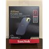 SanDisk Extreme Portable SSD V2 2TB USB-C 3.2 Gen 2 1050MB/s Blu