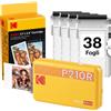 KODAK Mini 2 Retro Stampante Foto 5x7,6cm 4PASS 38 Fogli Giallo Bluetooth