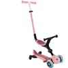 PROLUDIS Globber Go Up Active Lights 360 Monopattino Evolutivo con seduta girevole 360° Luci Led Rosa