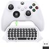 FASTSNAIL Tastiera controller per Xbox Series X/S, wireless 2.4 G, ergonomica, USB, Gamepad QWERTY Chatpad con audio e jack per cuffie per giochi live chat compatibile con Xbox Series S/Series X/One/One S