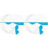 QaZanteiar 40 pcs cerotti freestyle libre 3 Trasparente/Impermeabile/Ipoallergenico cerotti sensore freestyle libre 3 glicemia Ideale per lo sport e il nuoto, dura 7-14 giorni (Confezione da 2)