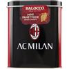 Balocco Mini Panettone senza Canditi in Latta Squadre Calcio, 80g