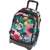 Tinta Unita Trolley Zaino Scuola Dream Cross Flower Sganciabile NUOVE RUOTE SALI SCALE con carrello amovibile TINTAUNITA Pool Over