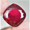 Mozambique Rubino Naturale Rosso Sangue Ruby 60.20 CT Cuscino Certificato AGL