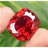 pregemicious 60.90 Ct Pietra Gemma Ruby Naturale Mozambique Rosso Cushion Certificata AGL