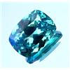pregemicious 32.15 Ct Paraiba Tormalina Naturale Green-Blue Certificata AGL, Taglio Cuscino