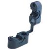 HellermannTyton KK2-N66-BK-D1 234-10200 KK2-N66-BK-D1 - Morsetti Plastica, Scarico della trazione, Ø max. 6,7 mm, in poliammide 6,6, nero