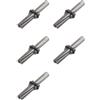 Luoilba 5 utensili per spaccare pietra, spaccalegna in metallo, spaccalegna per calcestruzzo, utensili manuali, 16 x 105 mm, scalpello per pietra