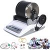 Generic Rock Tumbler Machine, lucidatrice per pietre fai da te per la macinazione e | Bicchiere fai da te per lucidare pietre preziose, timer e design staccabile per bambini e hobbisti, perfetto per progetti