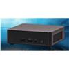 Intel Next Unit of Computing 13 Pro Kit - NUC13ANKi7 - Barebone - Chassis sottile - 1 x Core i7 1360P - RAM 0 GB - Grafica UHD - 1GbE, 2.5GbE, Wi-Fi 6E, Bluetooth 5.3 - WLAN: 802.11a/b/g/n/ac/ax (Wi-Fi 6E)