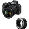 NIKON Z5 II + Z 24-70mm f/4 S + adattatore FTZ II