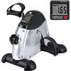 Merkloos Pedaliera mini cyclette - Con display LCD - Resistenza regolabile - Per casa e ufficio