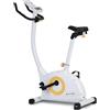 Merkloos Cyclette compatta - 24 livelli di resistenza - Con cardiofrequenzimetro - Portata massima: 120 kg