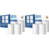 GOLDEN ICEPURE Brita On Tap Pro V-MF Filtro Acqua Rubinetto (600L) - Confezione da 8 Pezzi Filtri Brita per Rubinetto