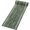 Mazovia Tappeto Passatoia Corridoio 67x300cm Verde Classico Retrò Anni 90 | Tappeto Passatoia per Cucina Lavanderia Camera da Letto Antiscivolo Base in Gomma Facile da Pulire Morbido Venduto al Metro