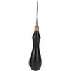 WGFOIP Smussatore per Bordi Pelle, Lama Acciaio Lega e Manico Ebano, Utensile Sfibratura/Rifinitura per Lavorazione Cuoio, Disponibile in 5 Misure