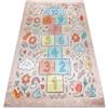 rugsx Tappeto Bambino lavabile e antiscivolo Rosa/Blu 120x170 cm