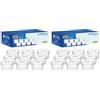 EVERSPRING Filtro per bollitore Compatibile Con Brita Maxtra+, Maxtra Plus, Mavea, Anna Duomax, 9 pezzi (Confezione da 2)