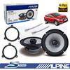 Alpine S2-S65 Casse Altoparlanti Poster Coassiali 165mm 240W per NISSAN QASHQAI