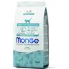 Monge Natural Superpremium KITTEN TROUT, cibo umido per gattini (cibo umido a base di trota, ricco di fibre, senza coloranti e conservanti, cibo per gatti, 1,5kg)