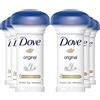 DOVE Deo Crema Original 50 Ml - Confezione da 6
