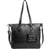 Lavalen Borsa Donna Grande Pelle - Tote Bag Elegante Molti Scomparti - Borsa Shopper Donna Firmata alla Moda Cerniere multiple - Borsetta a Spalla di Qualità - Borse Nera Vera Pelle.