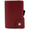 C-secure Single Coin Wallet Leather, Accessori da Viaggio-Portafogli Unisex-Adulto