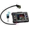 Aoreun Controller per Riscaldamento Auto LCD da 12 V/ 24V con Telecomando, Controllore LCD del riscaldatore dell'automobile Scheda di Controllo del riscaldatore Diesel dell'Aria per Auto Diesel