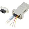 TRU Components Adattatore D-SUB connettore D-SUB 9 poli - RJ12 femmina
