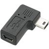 Renkforce Adattatore USB 2.0 [1 x USB 2.0 maschio Mini B - 1 x USB 2.0 femmina Mini-B]