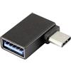 Renkforce Adattatore USB 3.2 Gen 1 (USB 3.0) [1 x spina USB-C® - 1 x USB 3.2 Gen 2 femmina A (USB 3.1)] con funzione OTG
