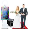 XHSOHTD Magic Mirror Photo Booth con touch screen da 21,5 pollici DSLR Photo Booth Machine Built-in Mini PC con anello luminoso RGB LED e custodia per compleanno, festa di nozze evento (Photo Booth Machine)
