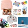 HP Sprocket Stampante fotografica istantanea portatile 2x3 pollici (Rosa) Album di ritagli pacchetto
