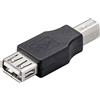 Renkforce Adattatore USB 2.0 [1 x USB 2.0 femmina A - 1 x USB 2.0 maschio B] RF-4613072