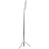 BCOATH Mini Treppiede per Telefono Bianco Controllo Remoto USB 170 CM | Supporto da Tavolo per Telefono, Plastico Leggero, 50 Mah, per Webcam, Streaming e Videochiamate