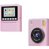 VEYFIY Fotocamera digitale portatile 30MP per stampante fotografica istantanea | Corpo in ABS leggero, dimensioni 11 x 4,8 x 9 cm, facile da trasportare per viaggi, scuola, avventure all'aria aperta